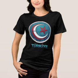 Turkey Turkiye Europe Asia トライブレンドTシャツ