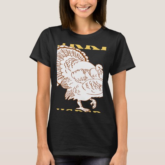 TURKEY Whisperer Awesome  Designs Present Tシャツ (正面)