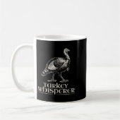 Turkey Whisperer Funny Hunting Gift For Men Women  コーヒーマグカップ (左)