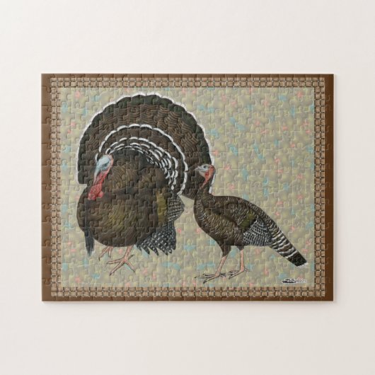 Turkeys Standard Bronze Portrait ジグソーパズル (横)
