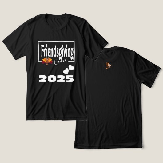 TurkeyTribe Crew 2025 トライブレンドＴシャツ (デザイン正面&裏面)