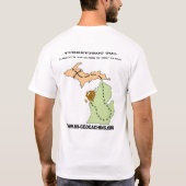 TurkeyTrotも Tシャツ (裏面)