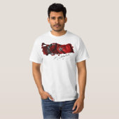Türkische Flagge Tシャツ (正面フル)