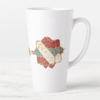 Turkish design elegant Eid Mubarak  カフェラテマグ