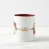 Turkish design elegant Eid Mubarak  マグカップ (中央)