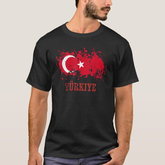 Turkish enthusiasts for Türkiye and Turkey Tシャツ (正面)