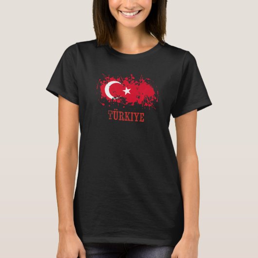 Turkish enthusiasts for Türkiye and Turkey   Tシャツ (正面)