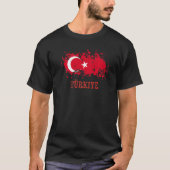Turkish enthusiasts for Türkiye and Turkey Tシャツ (正面)