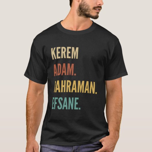 Turkish First Name Kerem Tシャツ (正面)