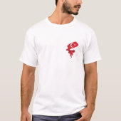 Turkish flag tシャツ (正面)