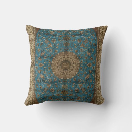 Turkish Kilim Antique クッション (裏面)