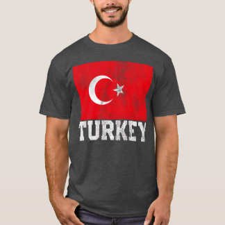 Turkishurkey Flag Family Pride Cory Nation family Tシャツ