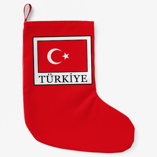 Türkiye スモールクリスマスストッキング (正面)