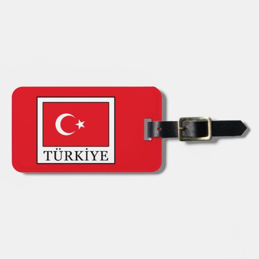 Türkiye ラゲッジタグ (正面横)