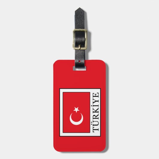 Türkiye ラゲッジタグ (正面縦)