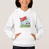 Türkiye flag and crayon-style soccer ball (正面)