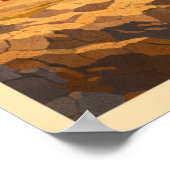 Turkmenistan - Vintage Travel Poster ポスター (角)