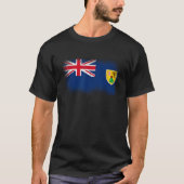 Turks and Caicos Flag  Tシャツ (正面)