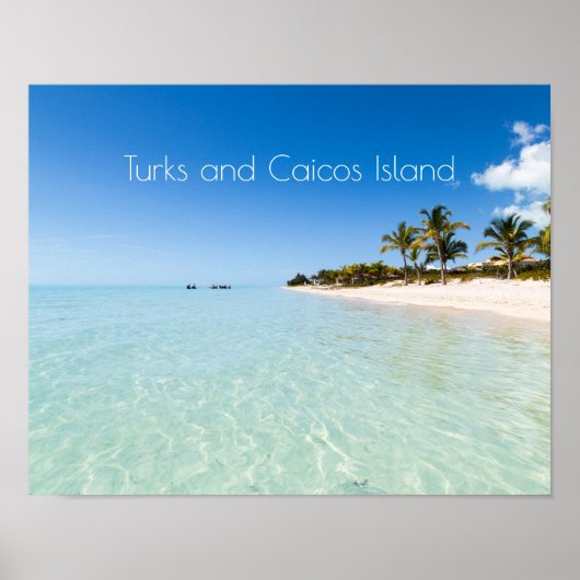 Turks and Caicos Island ポスター (正面)