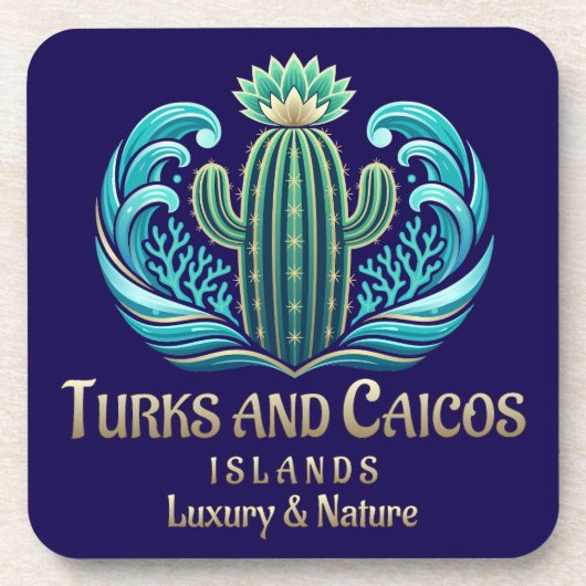 Turks and Caicos Islands コースター (正面)