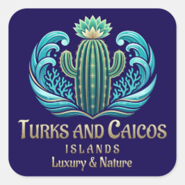 Turks and Caicos Islands スクエアシール