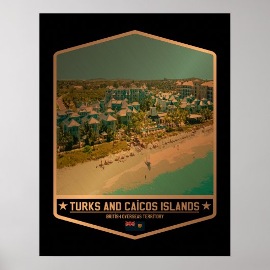 Turks and Caicos Islands ポスター (正面)