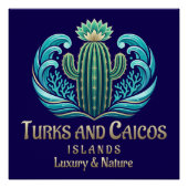 Turks and Caicos Islands ポスター (正面)