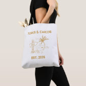 Turks and Caicos Luxury Resort Shoulder Tote Bag トートバッグ (クローズアップ)