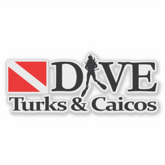 Turks & Caicos DV4 シール (正面)
