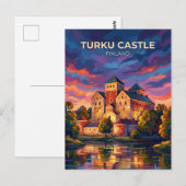 Turku Castle Finland ポストカード (正面/裏面)