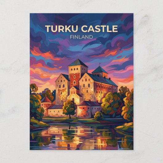 Turku Castle Finland ポストカード (正面)