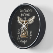 Turn Back Your Clock 50 Years 壁時計 (傾斜)