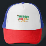 Turn Down Por Que Funny Cinco De Mayo Gift  キャップ<br><div class="desc">nacho, cincodemayo, tacos, mexican, holiday, gift, birthday, funny, </div>