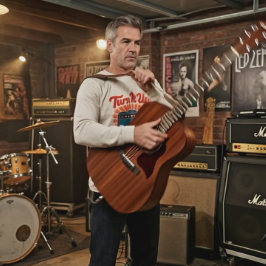 Turn It Up Again – Vintage Rock Revival トライブレンドＴシャツ