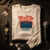Turn It Up Again – Vintage Rock Revival トライブレンドＴシャツ