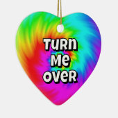 Turn me over - Thanks I needed that セラミックオーナメント (右)