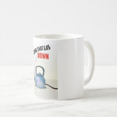 Turn the Gas Down vintageポスター コーヒーマグカップ (正面右)