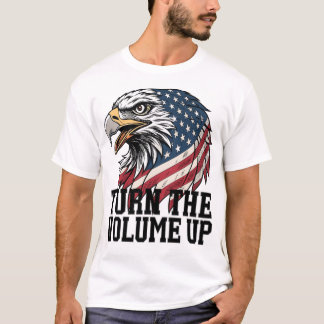 Turn The Volume Up New York city American Eagle    Tシャツ