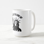 Turn The Volume Up New York Zohran Mamdani コーヒーマグカップ (正面右)