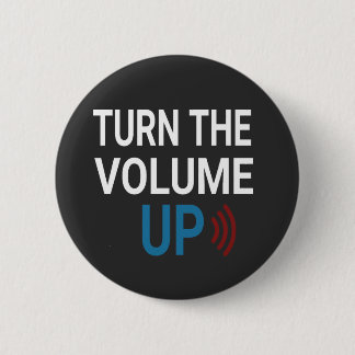Turn the Volume Up Png Zohran Mamdani NYC Tシャツ 缶バッジ