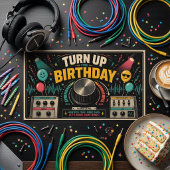 Turn Up the Birthday! 🎛️🎂 ポストカード