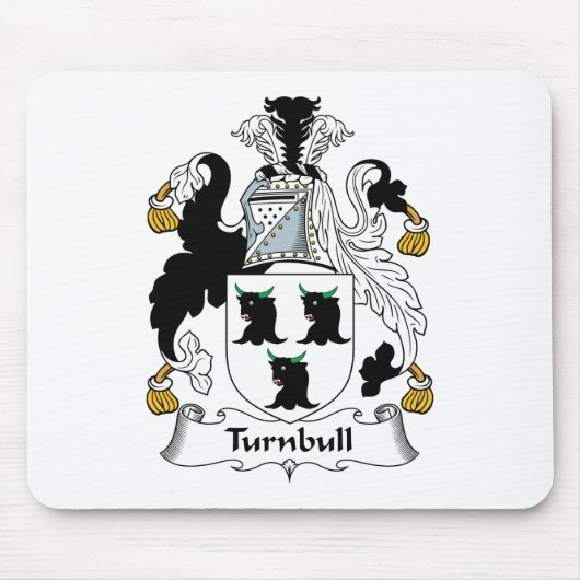 Turnbullの家紋 マウスパッド (正面)
