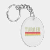 TURNER おもしろい 職業 タイトル 職業 誕生日 ワーカー キーホルダー (正面左)