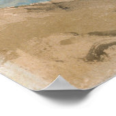 Turner - Sea Piece Rough Sea With Fishing Boat ポスター (角)