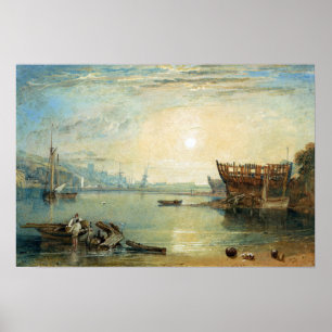 Turner - Teignmouth Devonshire ポスター