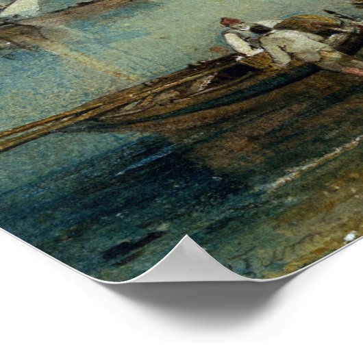 Turner - Teignmouth Devonshire ポスター (角)