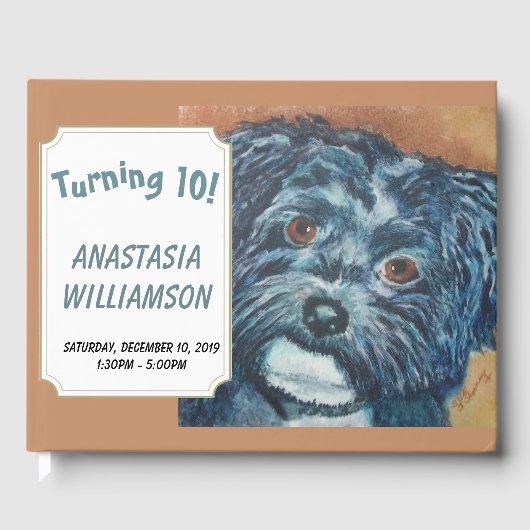 Turning 10 Havanese Special ゲストブック (正面)