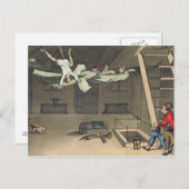 Turning in – そして再び、'The Adventanceからのプレート ポストカード (正面/裏面)