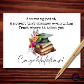 Turning Point Graduation Congratulations カード