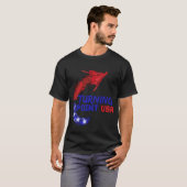Turning Point USAのかわいいデザインのレトロ Tシャツ (正面フル)